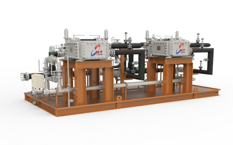 تطبيقات وحدات Skid للمبادلات اللوحية الملحومة في الصناعة البحرية