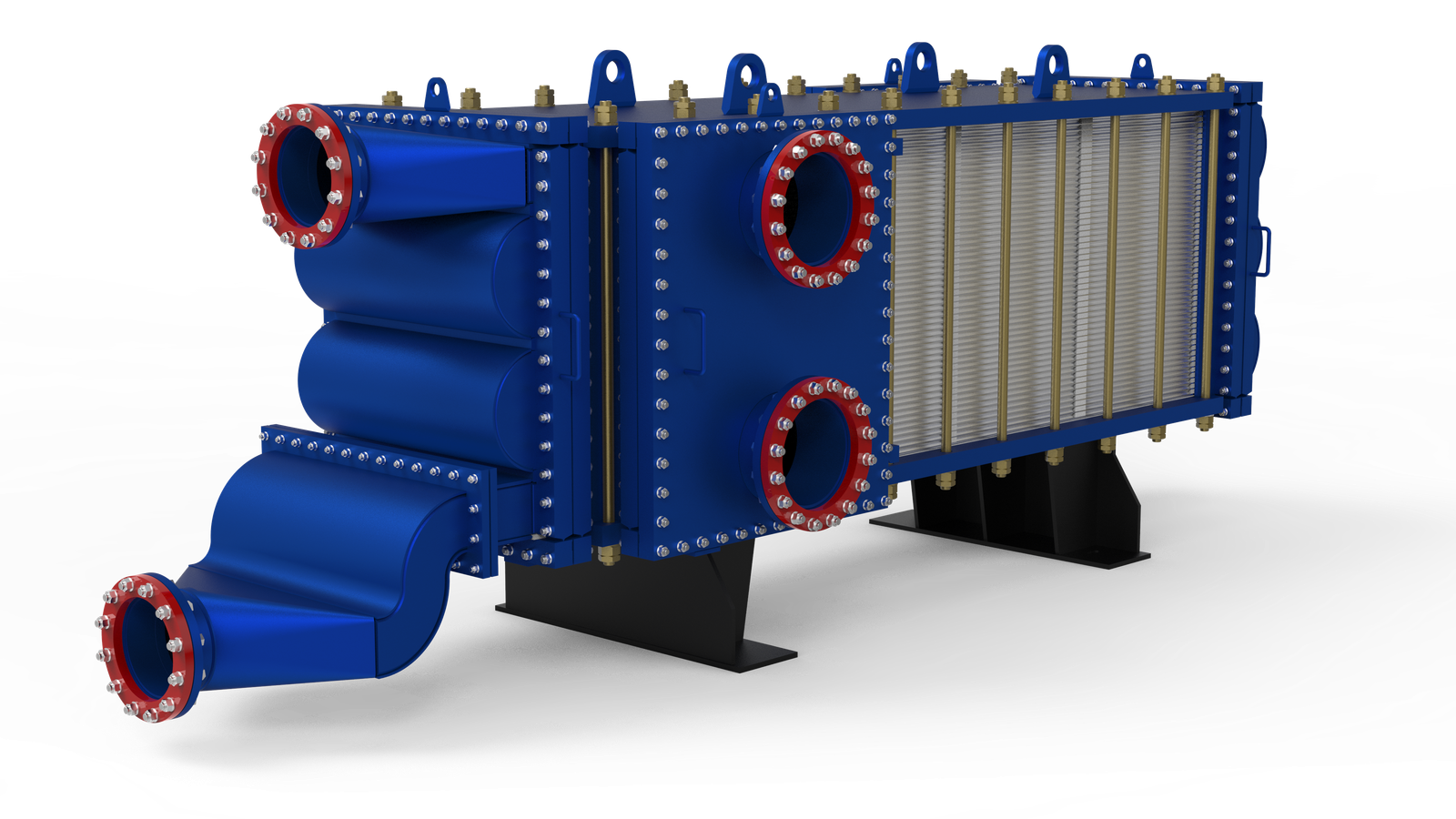 Wide Gap Welded Plate Heat Exchanger